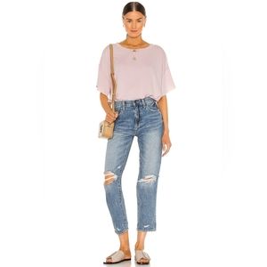 Pistola Presley High Rise Relaxed  Roller Jean in Los Feliz Size 27 NWT!